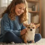Chihuahua und Kinder