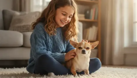 Chihuahua und Kinder