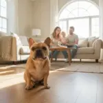 Französische Bulldogge als Familienhund