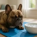 Französische Bulldogge bei Hitze