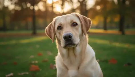 Labrador in der Pubertät