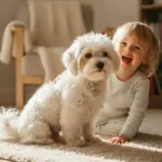 Malteser und Kinder