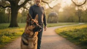 Schutztrieb beim Deutschen Schäferhund