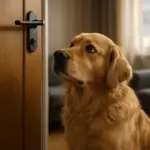 Warum bellt mein Hund plötzlich, wenn ich das Haus verlasse?