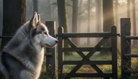 Warum läuft ein Husky ständig weg?