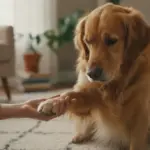 Warum leckt mein Hund ständig seine Pfoten?