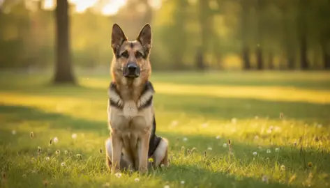 Warum wird ein Schäferhund aggressiv?
