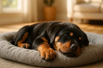 Wie viel Auslastung braucht ein Rottweiler-Welpe wirklich?