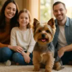 Yorkshire Terrier als Familienhund