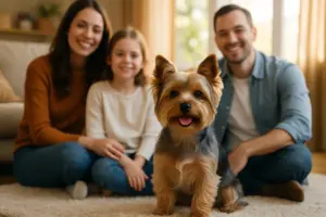 Yorkshire Terrier als Familienhund