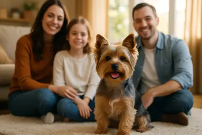 Yorkshire Terrier als Familienhund