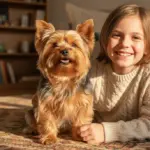 Yorkshire Terrier und Kinder