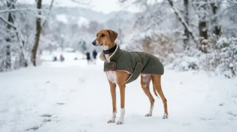 Braucht ein Azawakh im Winter einen Mantel?