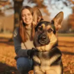 Deutscher Schäferhund in der Pubertät