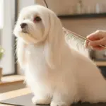 Fellpflege beim Malteser