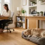 Hund im Büro: Ist das wirklich gut für den Hund?