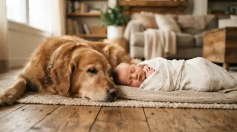 Hund und Baby: Wie bereitet man den Hund auf ein Kind vor?
