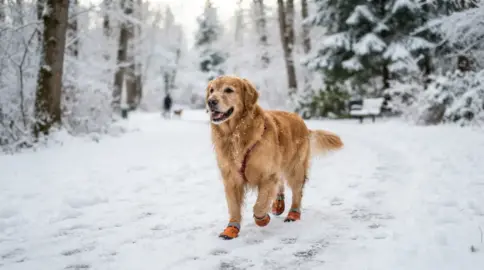 Hundeschuhe im Winter: Sinnvoller Schutz oder unnötiger Stress?