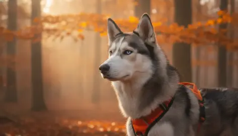 Husky und Jagdtrieb