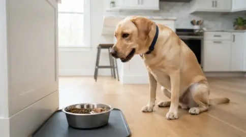 Labrador ist ständig hungrig – wie viel Futter braucht er?