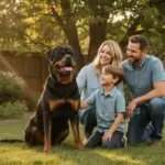 Rottweiler und Kinder: Welche Regeln müssen Familien unbedingt beachten?