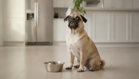 Warum nimmt mein Hund trotz normaler Futtermenge zu?