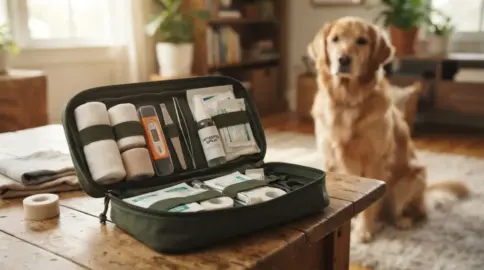 Was gehört in eine Notfallapotheke für Hunde?