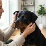 Wie erkennt man Schmerzen beim Rottweiler, obwohl er nichts zeigt?