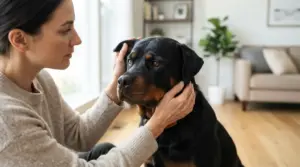 Wie erkennt man Schmerzen beim Rottweiler, obwohl er nichts zeigt?